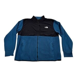 The North Face Jacket Mens XL Blue Denali Fleece Softshell Full Zip NF0A5ITF